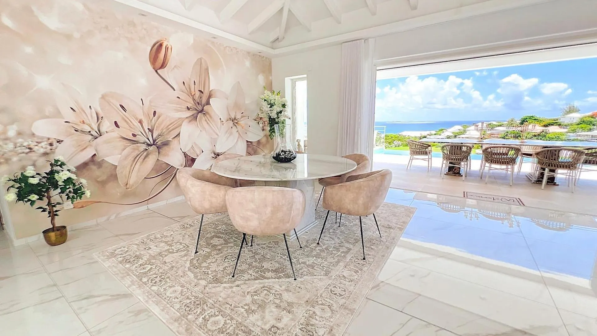 Fleur De Lys A Prestigious Villa With A Sea View. Orient Bay 0*,  Sint Maarten/Saint Martin